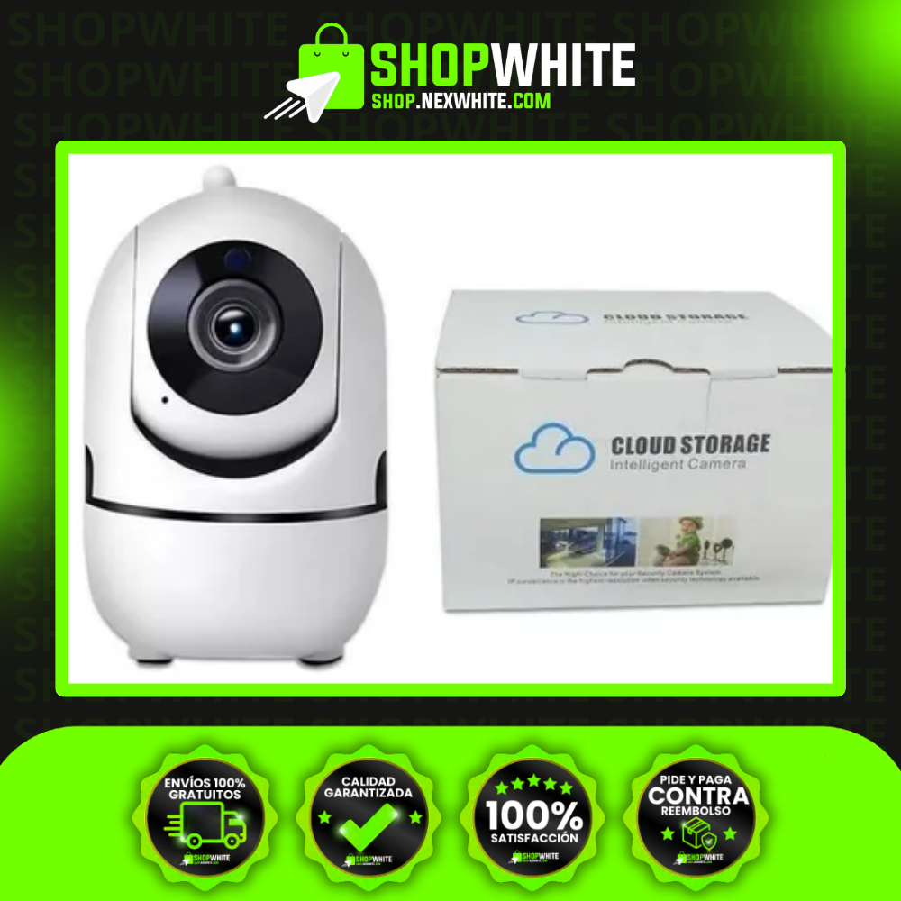 Cámara Wifi Smart Cloud Storage 360 Grados
